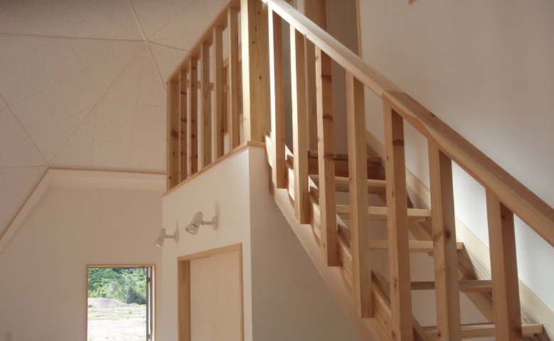 ドームハウス内装