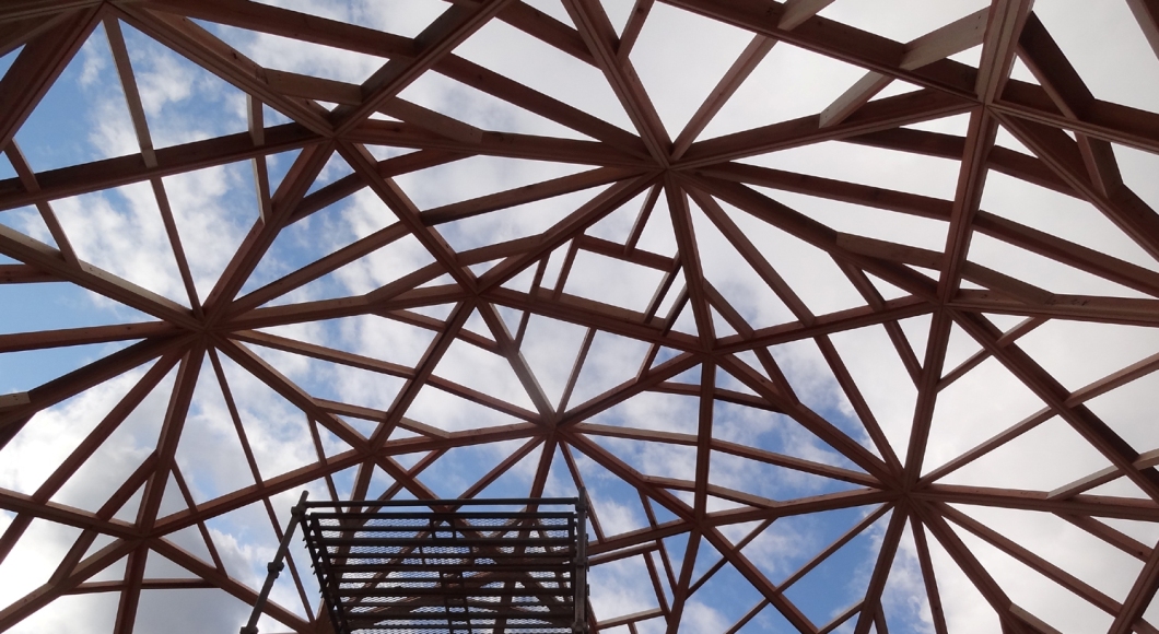 ドームハウスフレーム