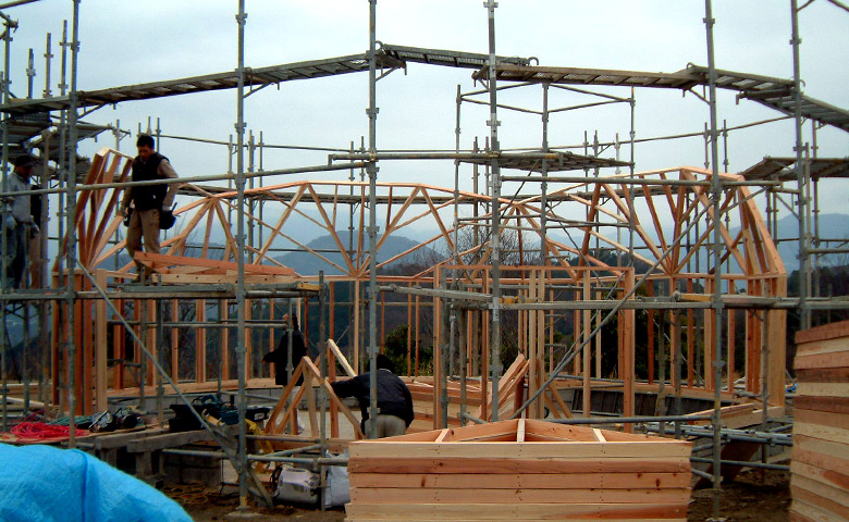 ドームハウスフレーム