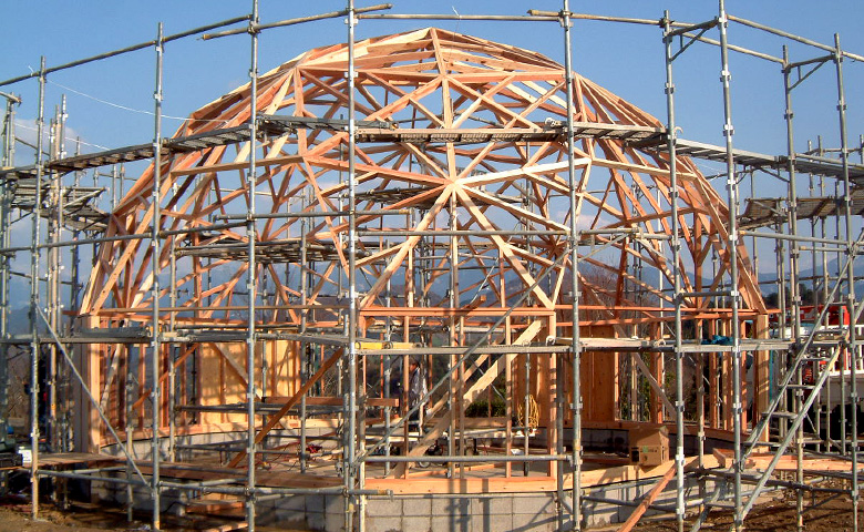 ドームハウスフレーム