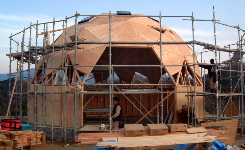 ドームハウスフレーム